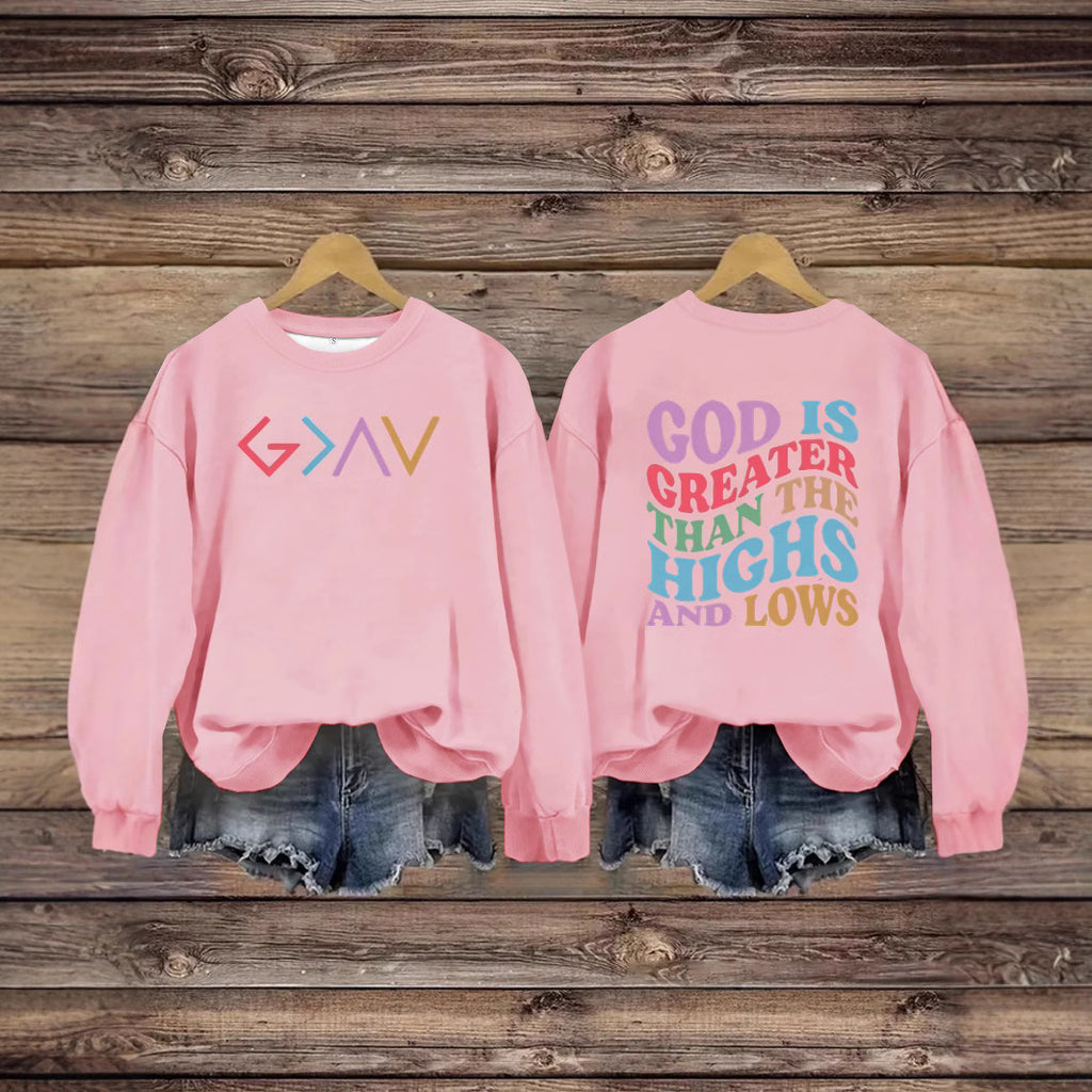 GOD IS GREEN sweatshirt