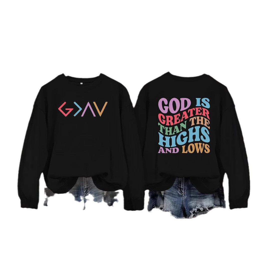 GOD IS GREEN sweatshirt