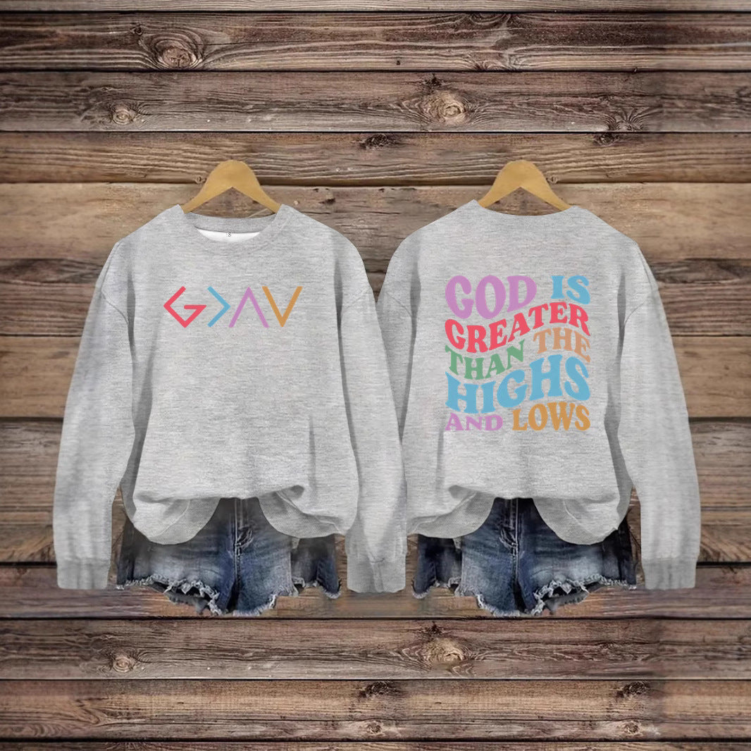 GOD IS GREEN sweatshirt
