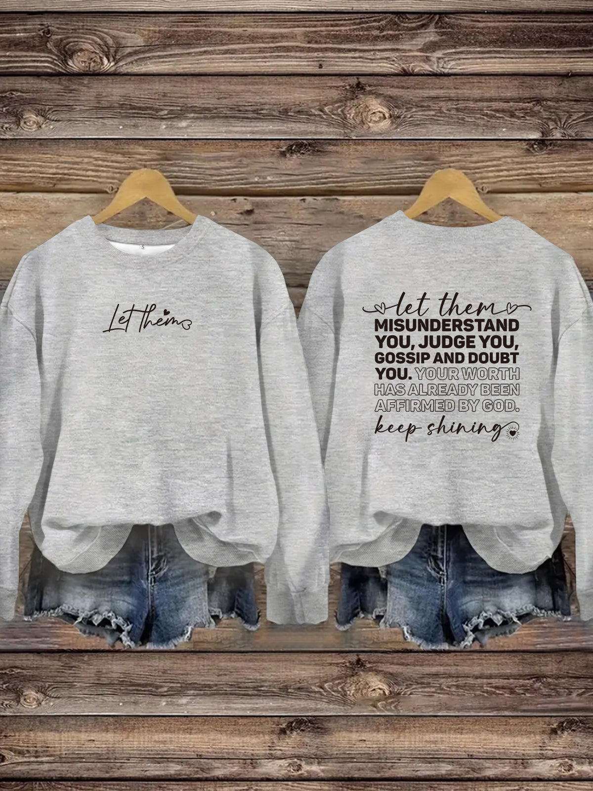 Let them print hoodies