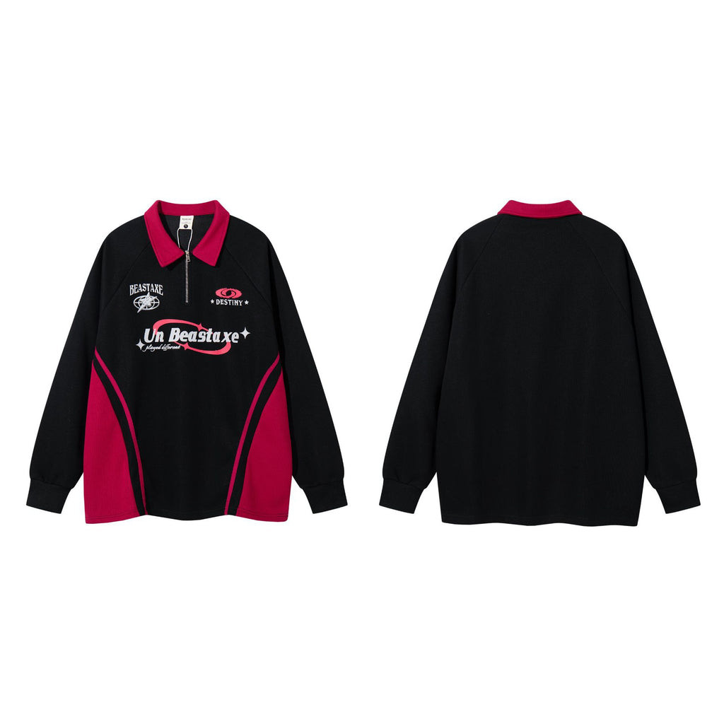 Loose men's and women's hoodies