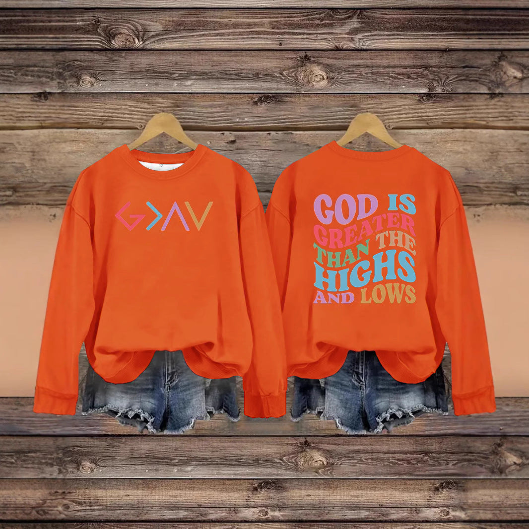 GOD IS GREEN sweatshirt